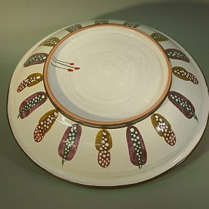 Ensaladera mediana abierta lunares