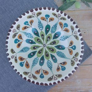Cuenco amapola azul