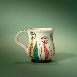 Taza mediana bosque